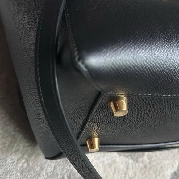 Celine Belt Bag Mini – Black & Gold – Full Set - Picture 10 of 14